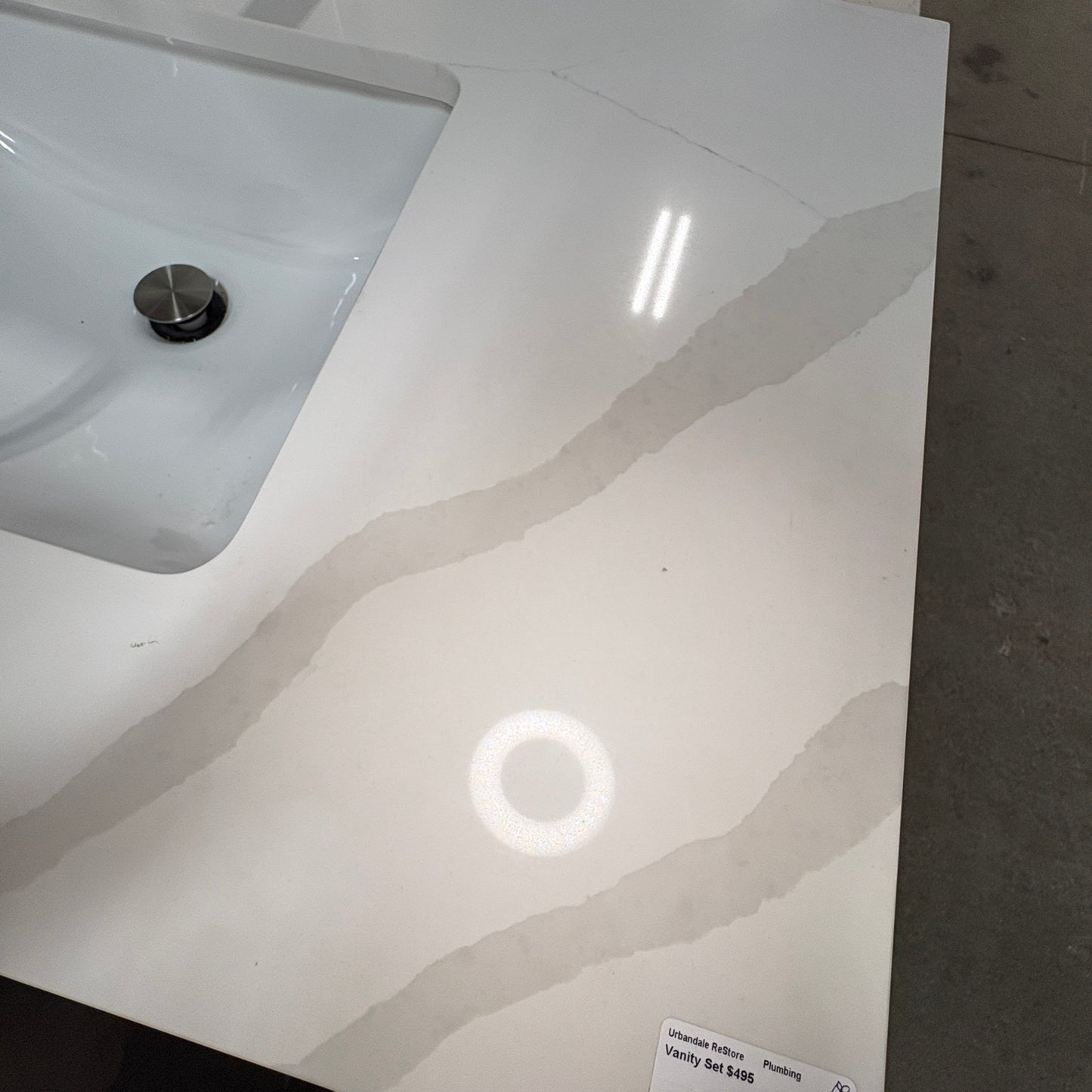 Gray Calacatta-Top Vanity TRUE