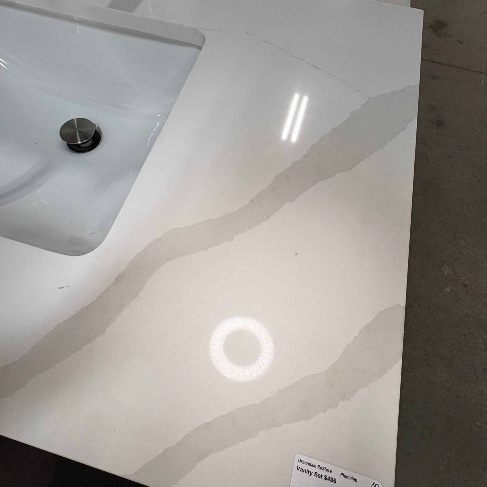 Gray Calacatta-Top Vanity TRUE