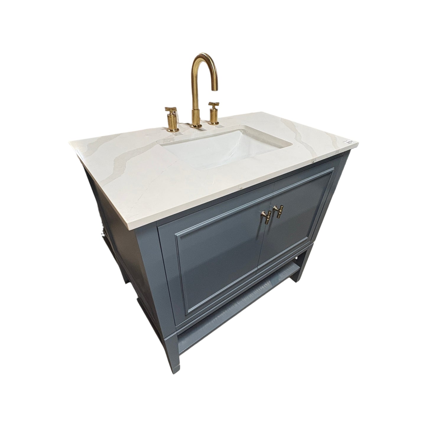 Gray Calacatta-Top Vanity TRUE