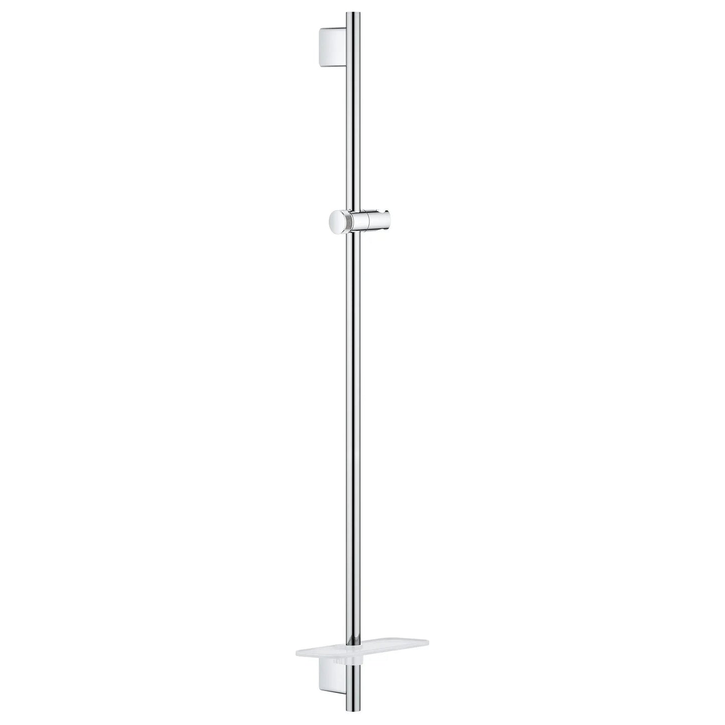 GDM Habitat for Humanity ReStore Grohe Rainshower chrome slide bar with adjustable hand shower holder and soap dish