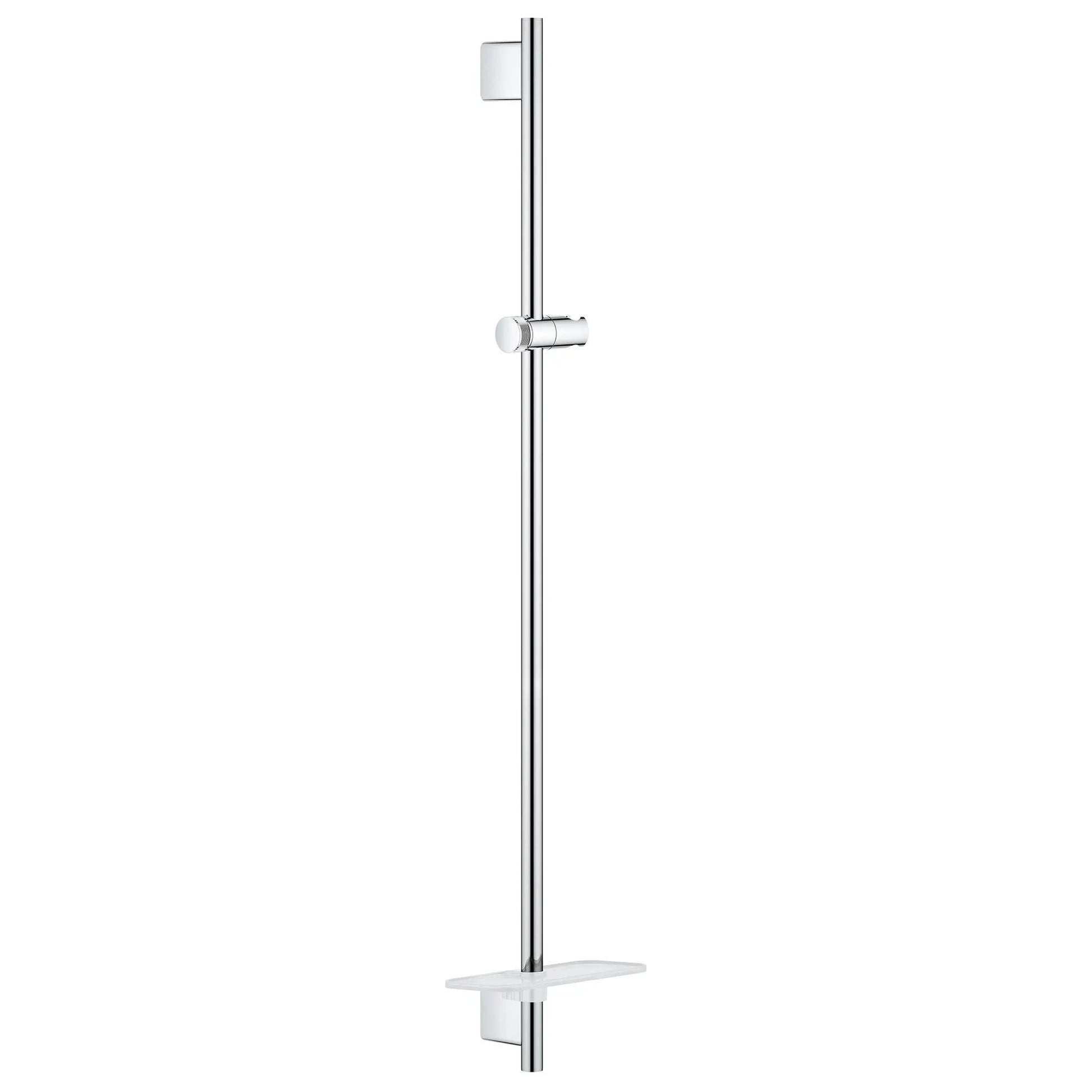 GDM Habitat for Humanity ReStore Grohe Rainshower chrome slide bar with adjustable hand shower holder and soap dish
