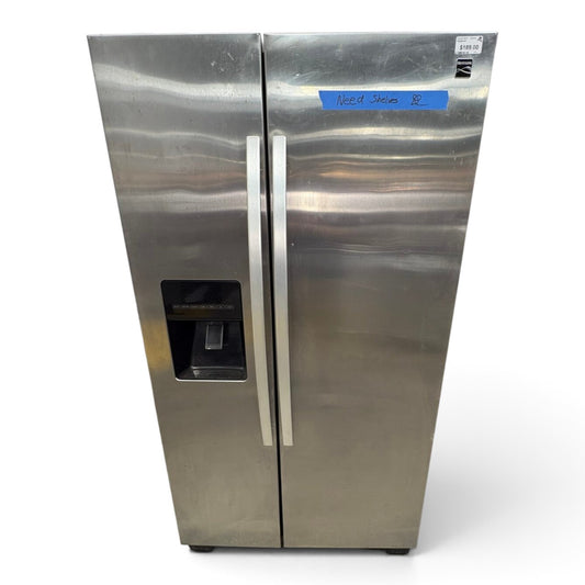 Kenmore SS Side-By Side Fridge FALSE