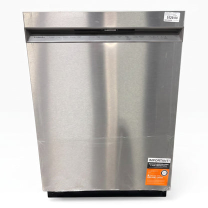 GDM Habitat for Humanity ReStore KitchenAid stainless steel front-control dishwasher with recessed pocket handle