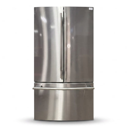 GDM Habitat for Humanity ReStore KitchenAid stainless steel counter-depth French door refrigerator front view