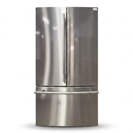 GDM Habitat for Humanity ReStore KitchenAid stainless steel counter-depth French door refrigerator front view