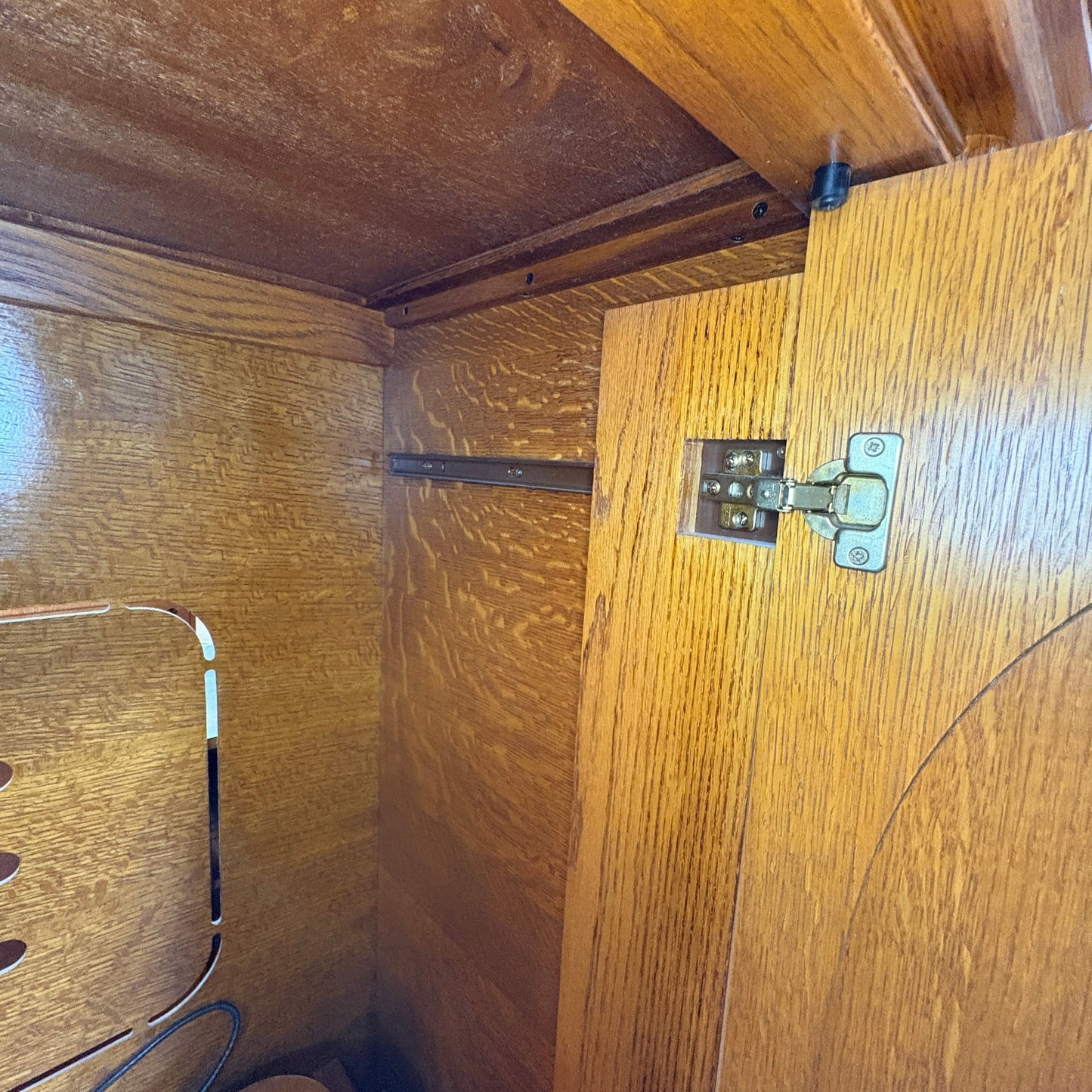 Lexington Traditional Wooden Entertainment Armoire FALSE