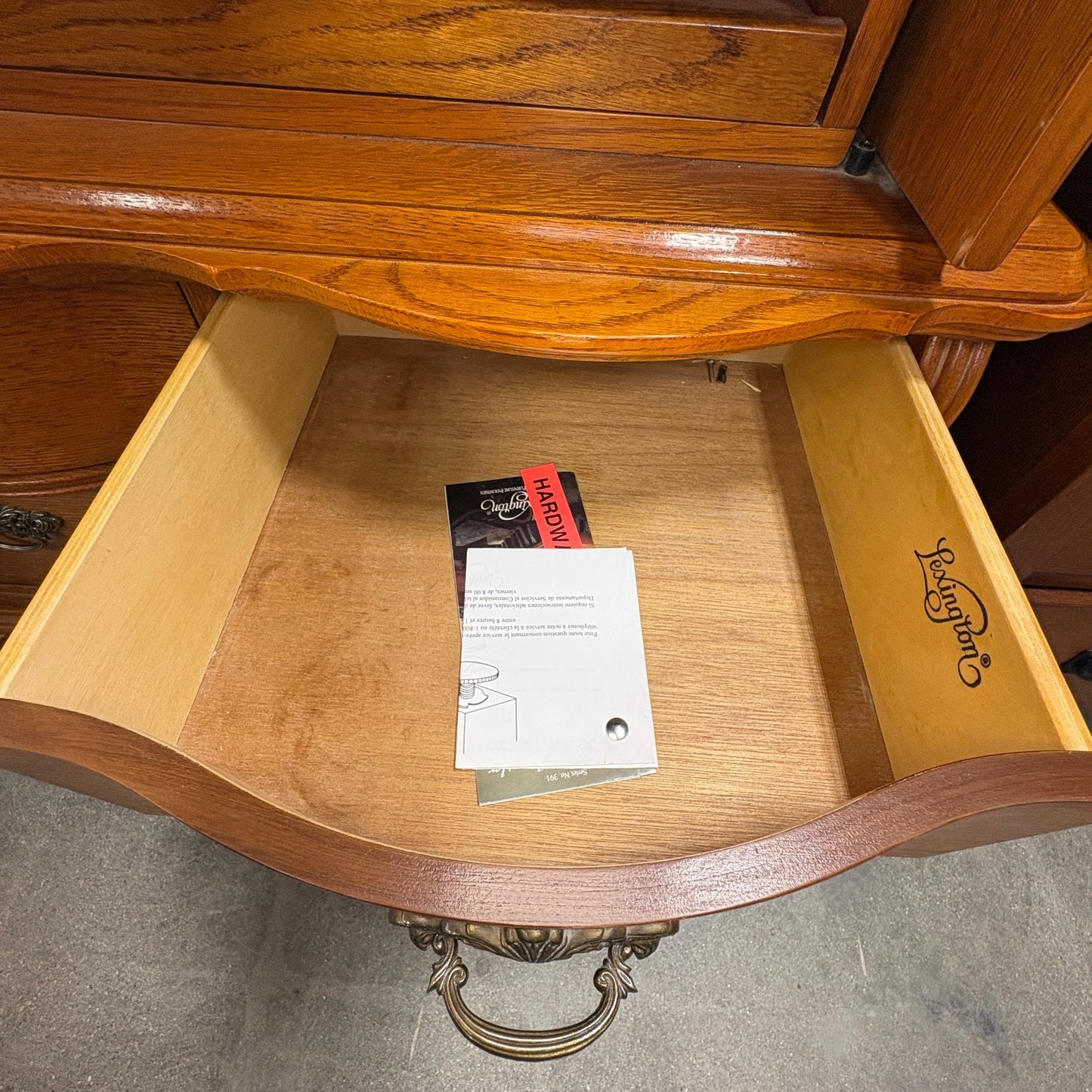 Lexington Traditional Wooden Entertainment Armoire FALSE