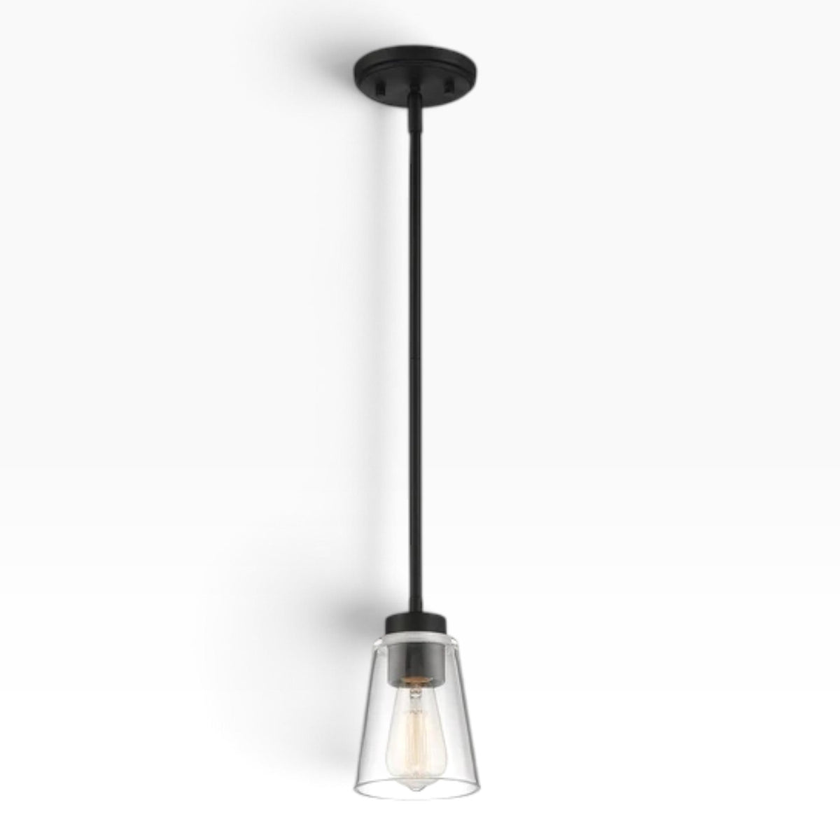 Savoy House Mini Pendant Blk