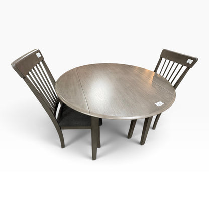 2 Chair Round Dining Table Set