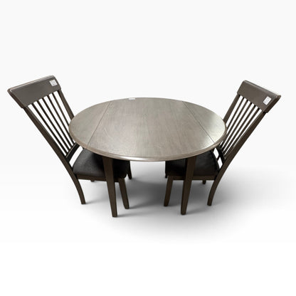 2 Chair Round Dining Table Set