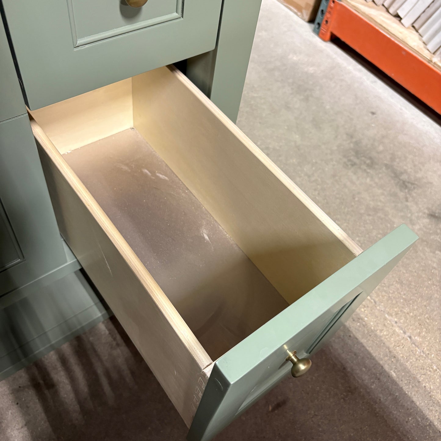 Sage Shaker Quartz Vanity