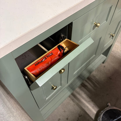 Sage Shaker Quartz Vanity