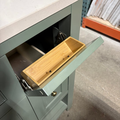 Sage Shaker Quartz Vanity