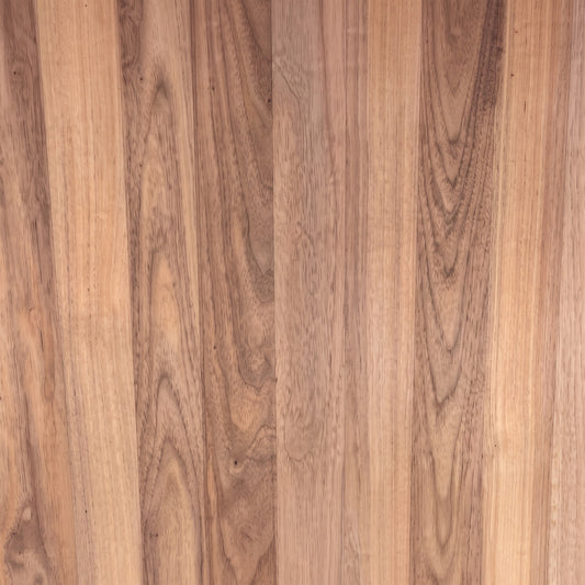 GDM Habitat for Humanity ReStore Soho Teak laminate featuring rich honey-toned wood grain patterns and smooth texture.