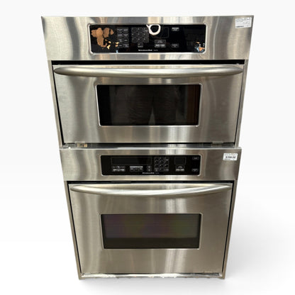 GDM Habitat for Humanity ReStore stainless steel KitchenAid built-in wall oven and microwave combination unit