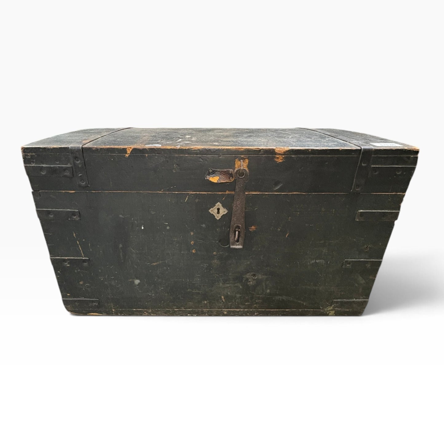 Vintage Wooden Storage Trunk Chest