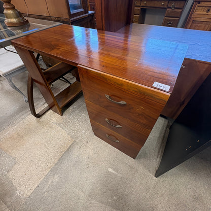 Walnut Pedestal Desk