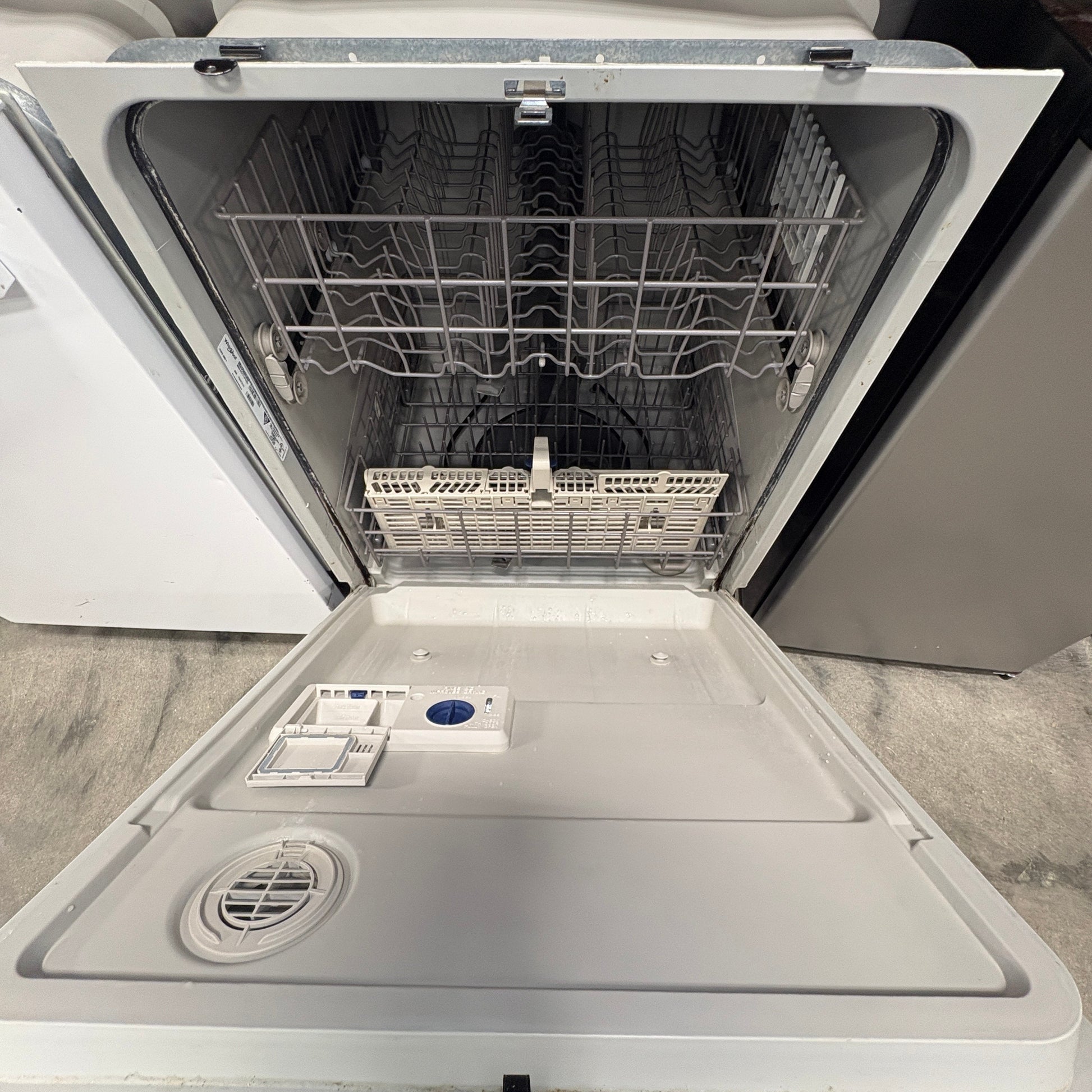 Whirlpool Black Dishwasher