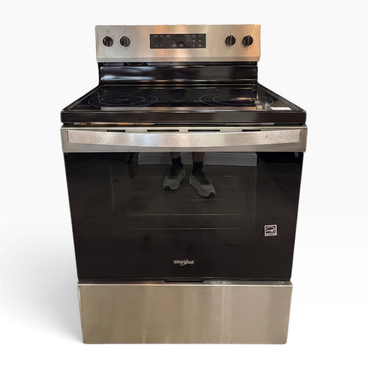 GDM Habitat for Humanity ReStore Whirlpool 30-inch stainless steel freestanding electric range with smoothtop