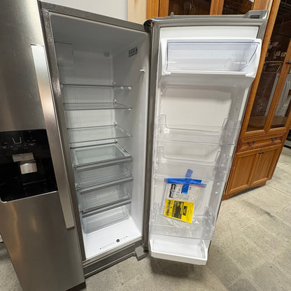 Whirlpool Side by Side Refrigerator with Water and Ice Dispenser