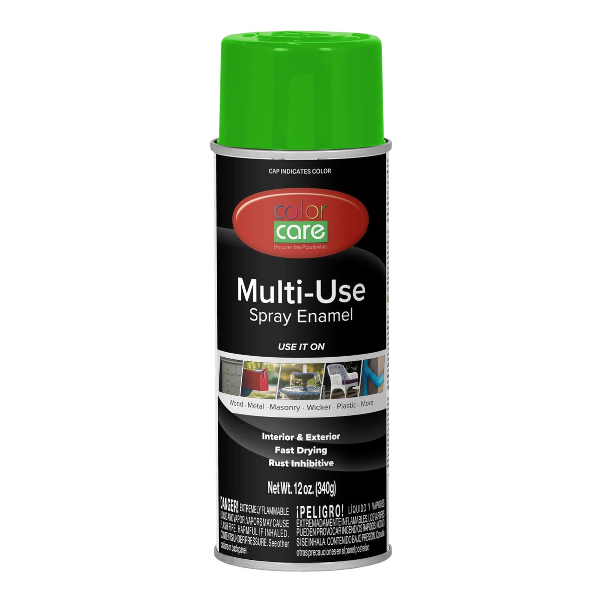 Color Care 12 oz Multi-Use Spray Enamel, Light Green - GDM Habitat for Humanity ReStore
