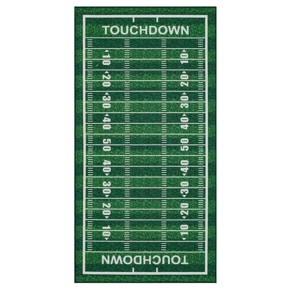 Football Tailgater Rug 48x96