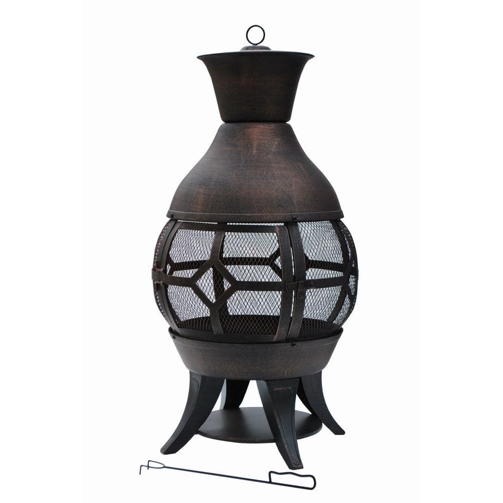 Lokia Cast Iron Chimenea