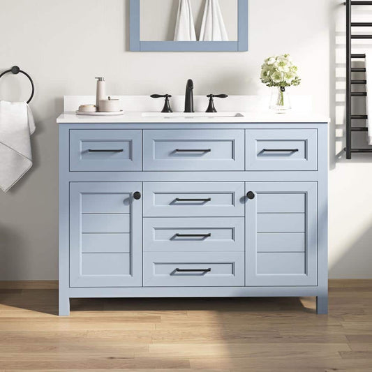 Hanna Spruce Blue Vanity 48"