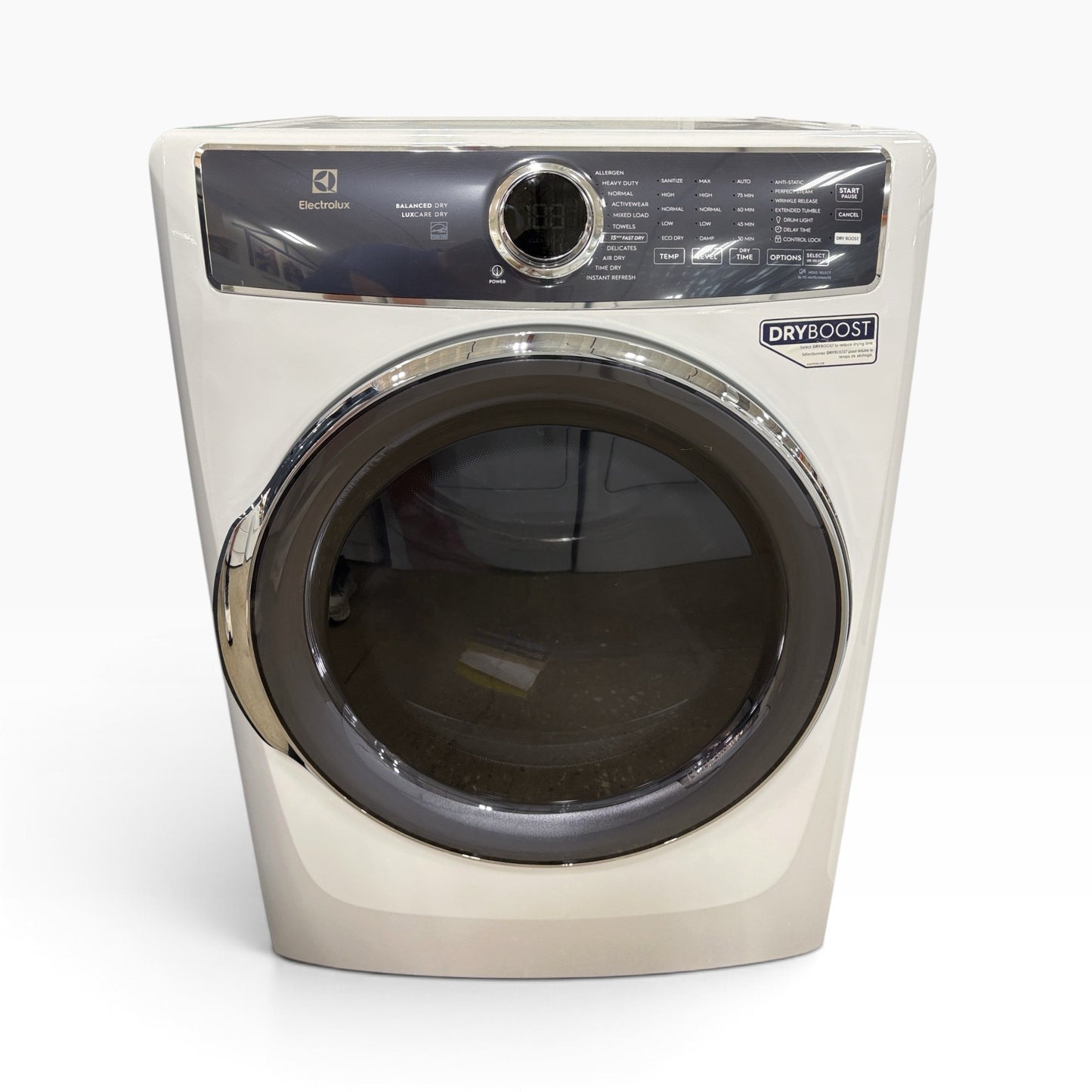 Electrolux Front Load Electric Clothes Dryer Appliance FALSE