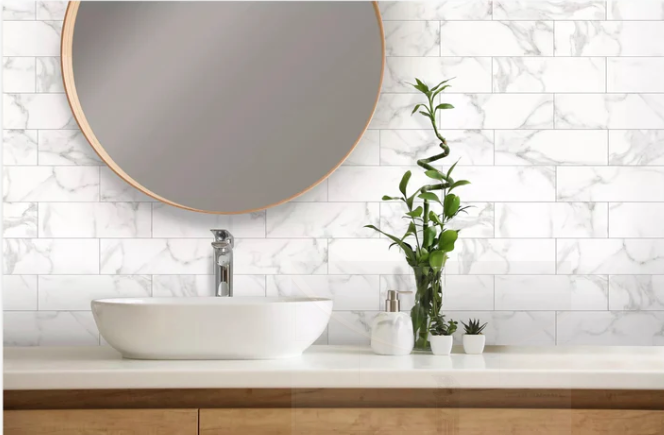 FL06 Florentine Carrara 4x12