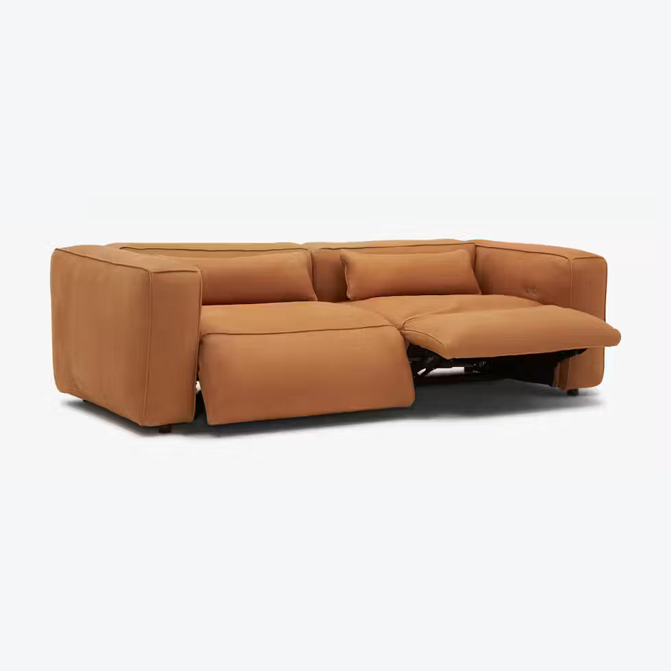 Joybird Brock Leather Sofa.