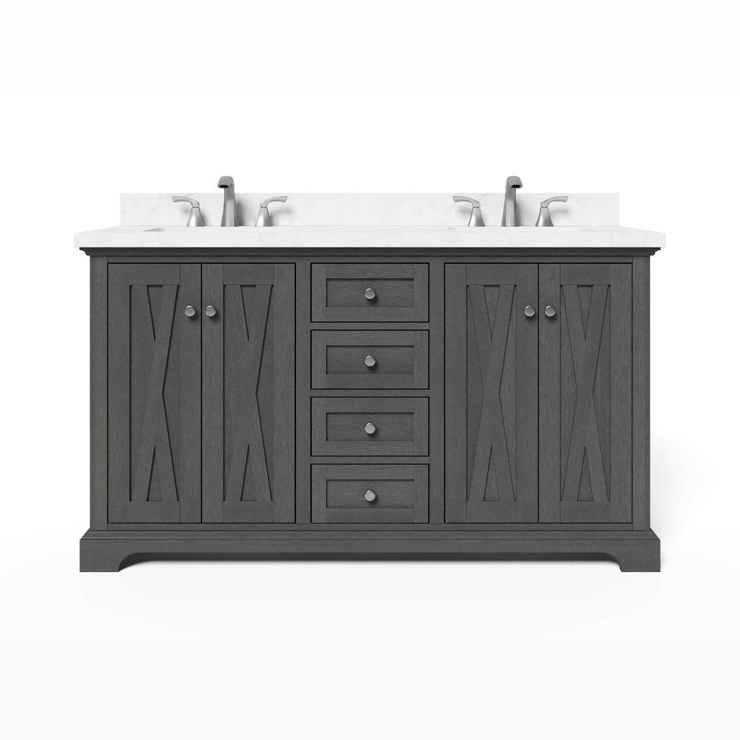 Mulberry Gray Vanity Set 60" _onetimefalse Vanity Sets