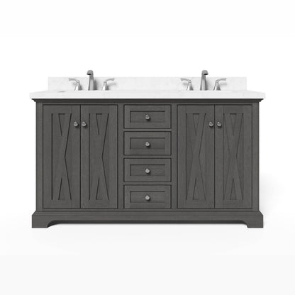 Mulberry Gray Vanity Set 60" _onetimefalse Vanity Sets