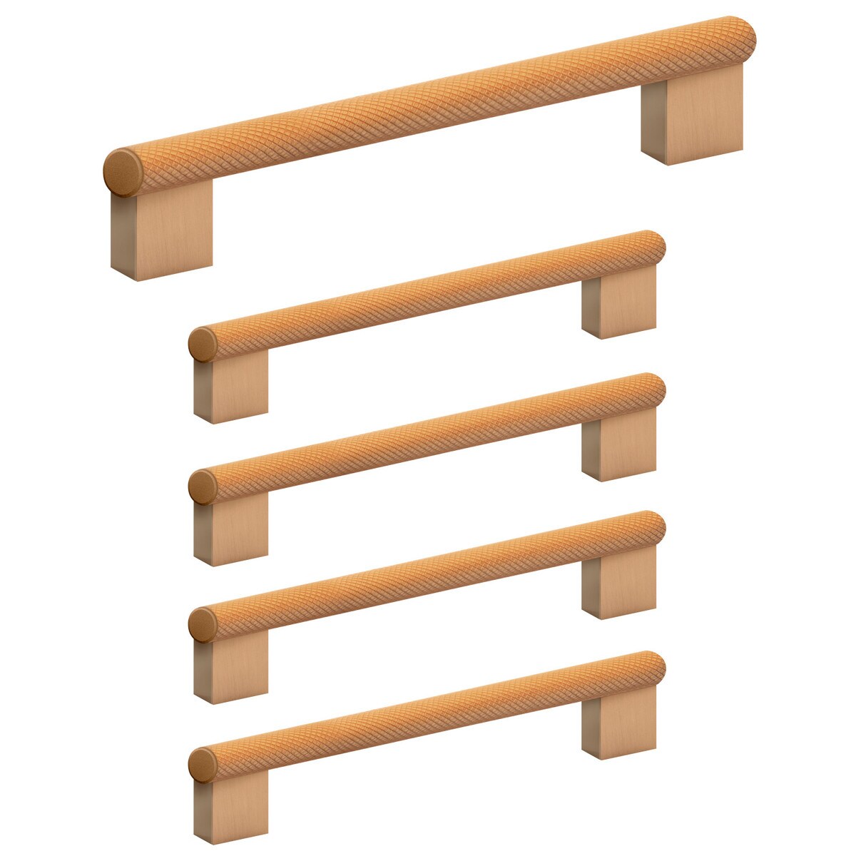 Porter Cabinet Pull Gold 5pc