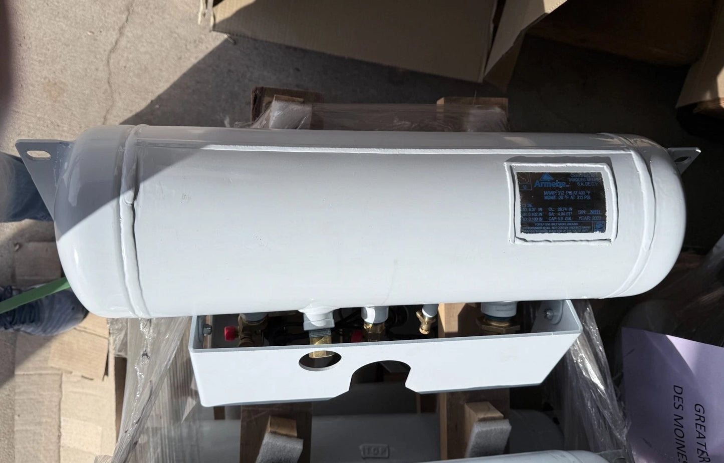 Horizontal Propane Tank