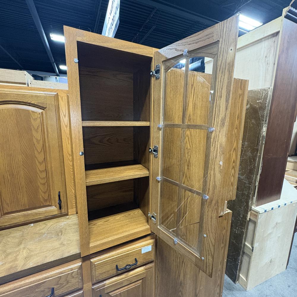 Honey Oak 17-Pc Cabinet Set FALSE