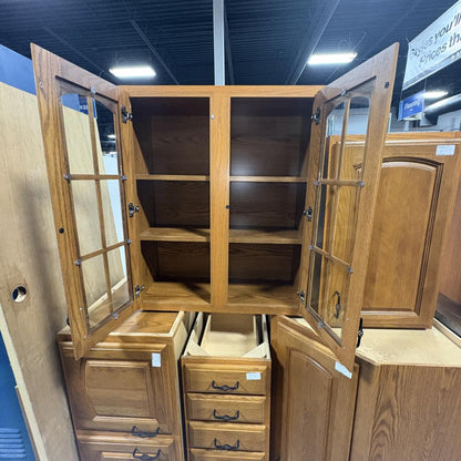 Honey Oak 17-Pc Cabinet Set FALSE