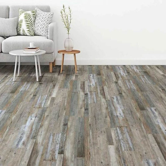 Rustic Vinyl Plank.