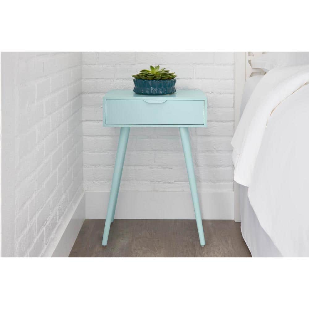 Amerlin SeafoamBlue Nightstand