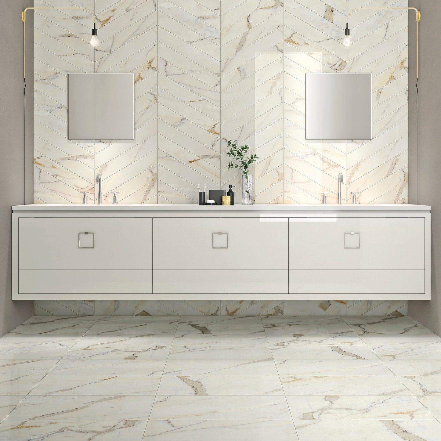 Calacatta Oro 12x24 Tile.