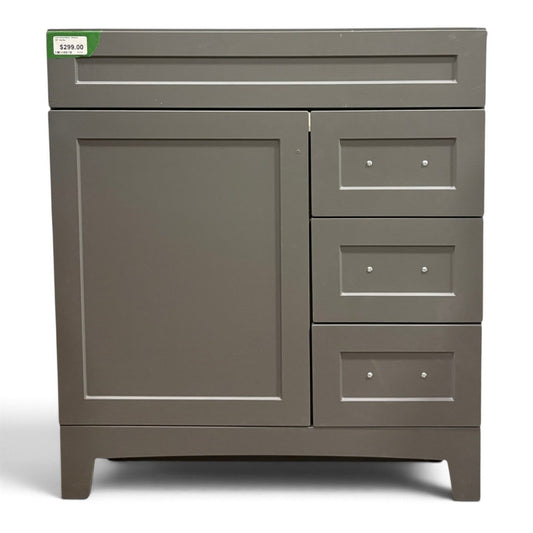 30 in Gray Vanity Base FALSE location-set