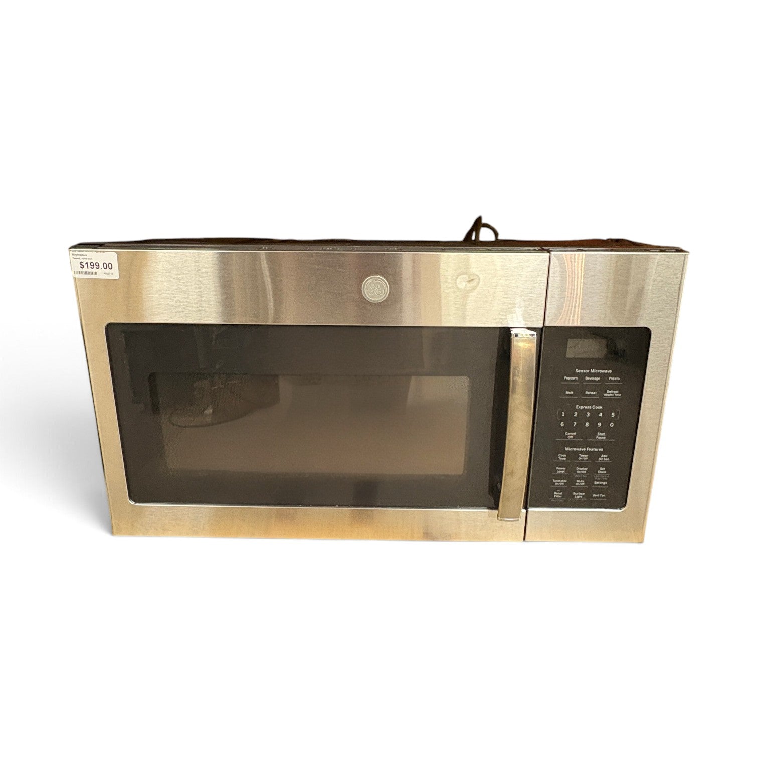 GE Stainless OTR Microwave FALSE