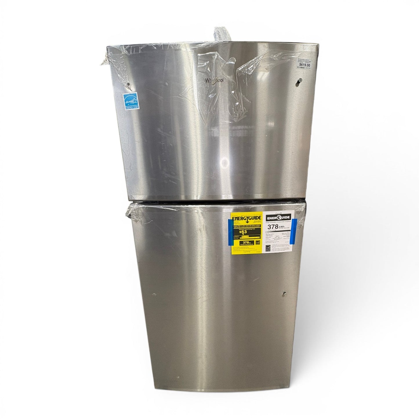 Whirlpool Top Freezer Fridge