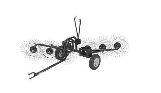 Pull Behind Lawn Rake