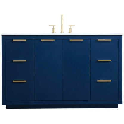 Blake Blue 54" Vanity