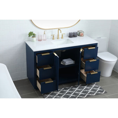 Blake Blue 54" Vanity