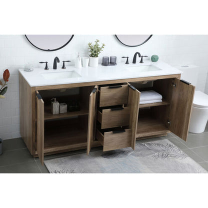 Blake Natural Oak 72" Vanity