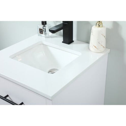 Cyrus White 18" Vanity