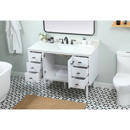 Cyrus White 48" Vanity