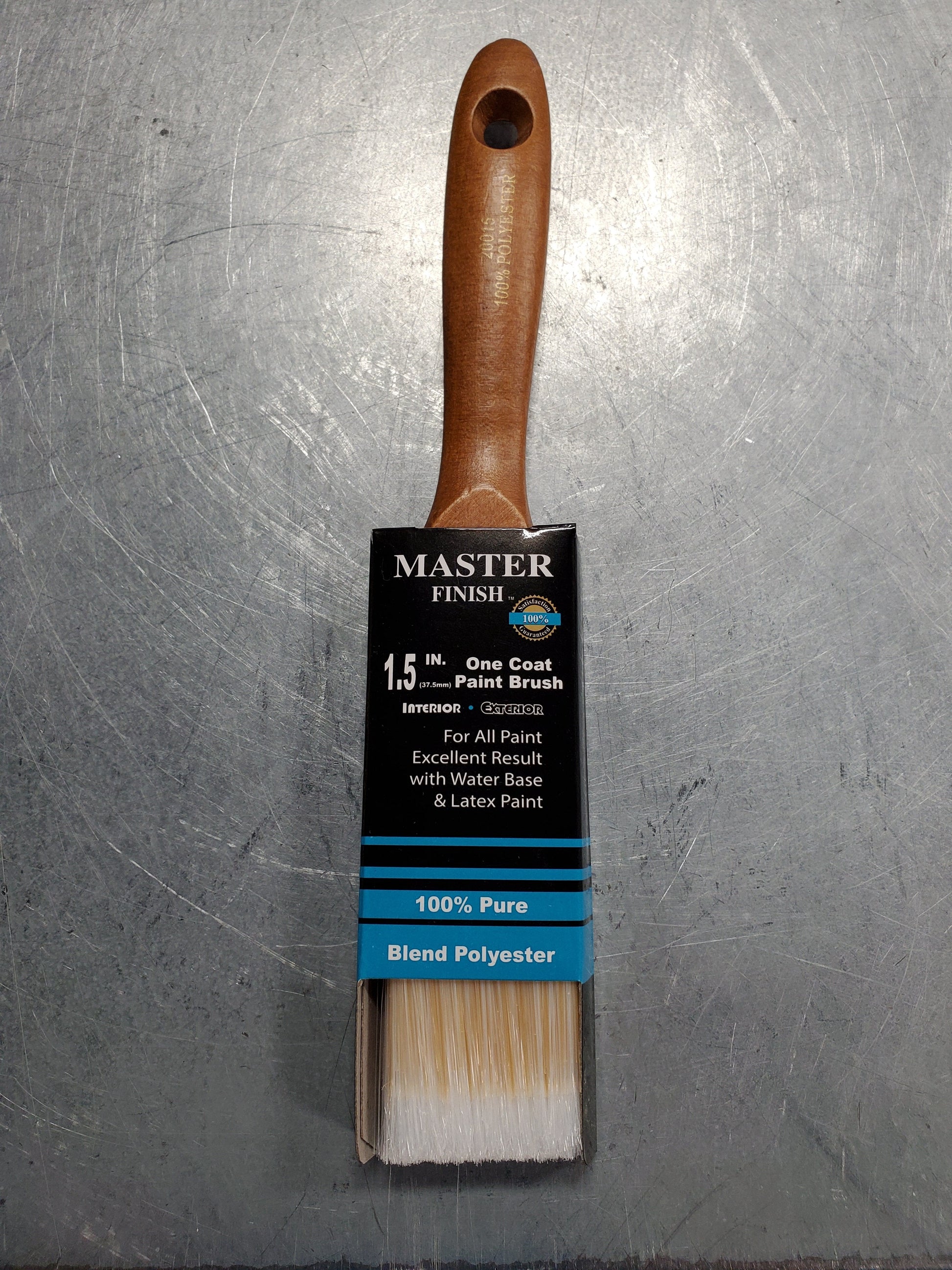 Master Finish Paint Brush 1.5" Flat